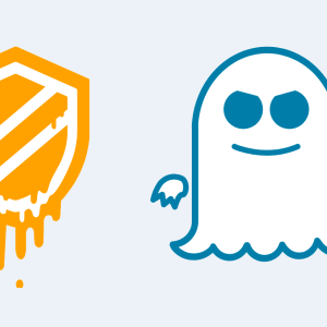 Meltdown- och Spectre-logotyperna