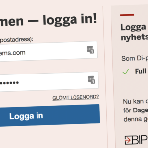 Automatisk ifyllnad på webbsida