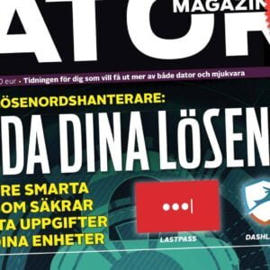 Framsidan av Datormagazin 2018/6