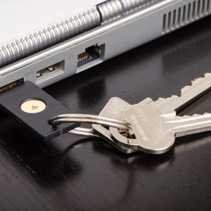 Hårdvarunyckeln Yubikey Neo i dator