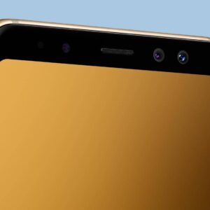 Galaxy A8 (en av mobilerna som kan luras).