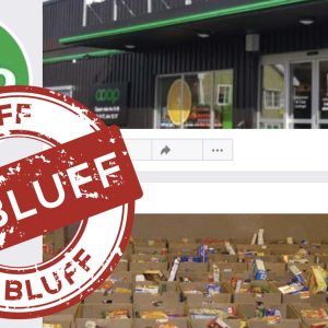 Falsk Facebook-sida för Coop