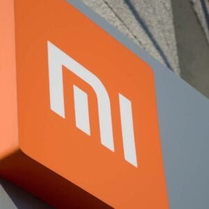 Skylt på Xiaomi-butik