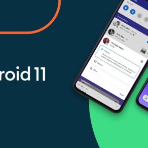 Mobiler med Android 11