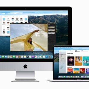 Mac OS Big Sur på en Imac och en Macbook