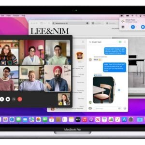 Mac OS Monterey körs på Macbook Pro.