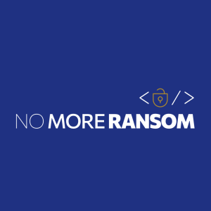 No more ransoms nya logotyp