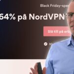 Karl Emil Nikka står med skeptisk min framför NordVPN:s Black Friday-erbjudande.