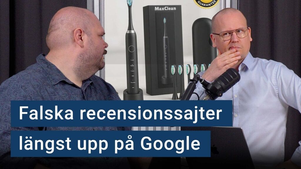 Podd #346: Falska recensionssajter förpestar webben