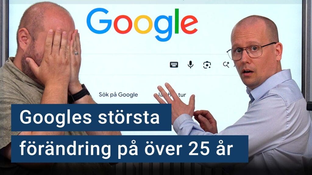 Podd #353: Google satsar allt på AI-sök