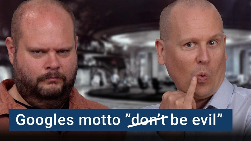 Podd #358: Googles nya motto ”Be evil”